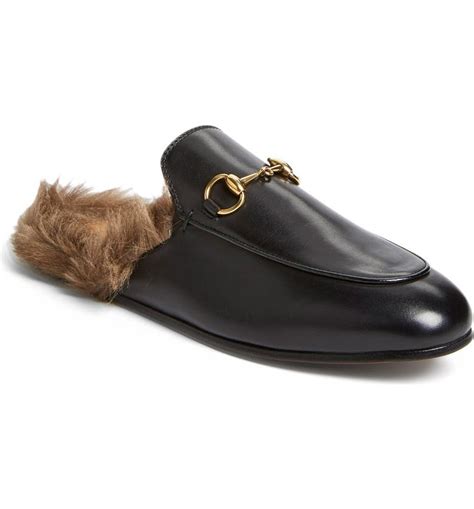 gucci princetown fur loafers replica|princetown genuine shearling loafer mule.